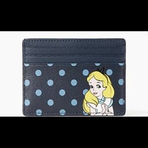 Kate Spade Limited Edition Disney Alice in Wonderland Card Holder / Wallet